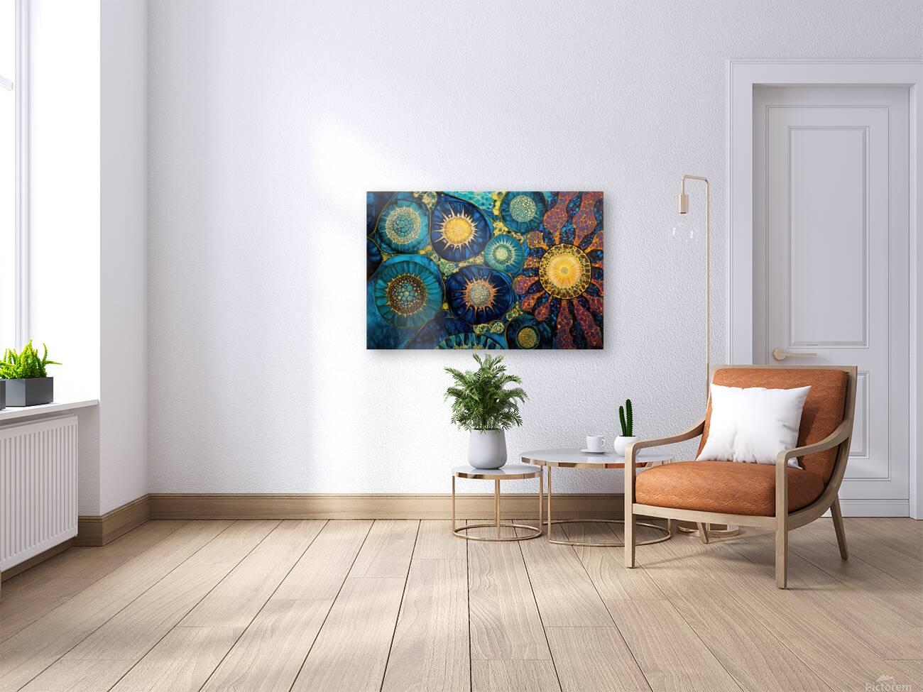 Celestial Blooms ZX492K 57 Reproduction