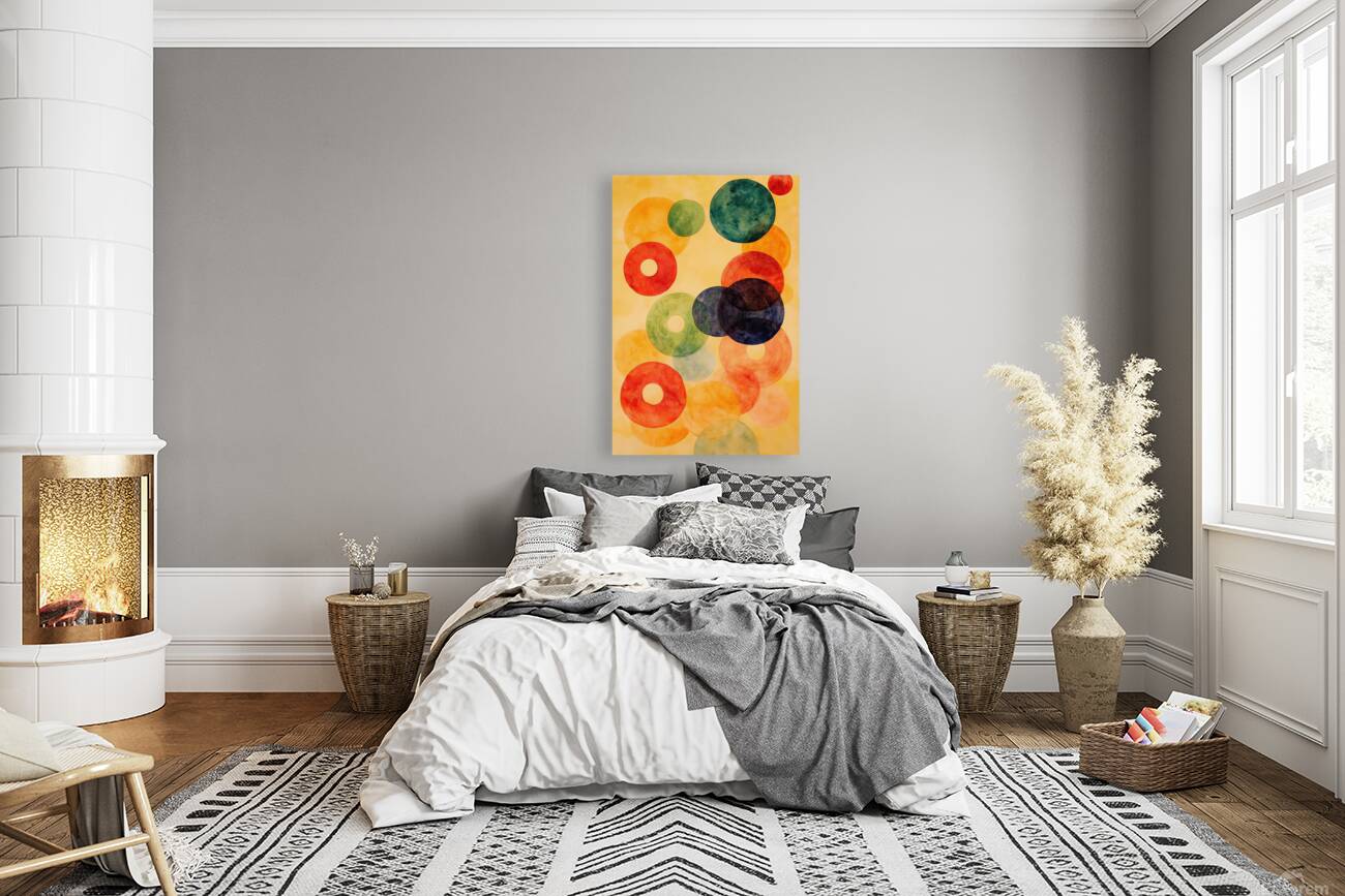 Celestial Circles Dance A729B5 45 Reproduction