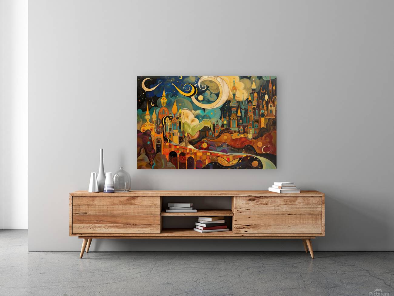 Celestial Cityscape Dream H92N3Z 62 Reproduction