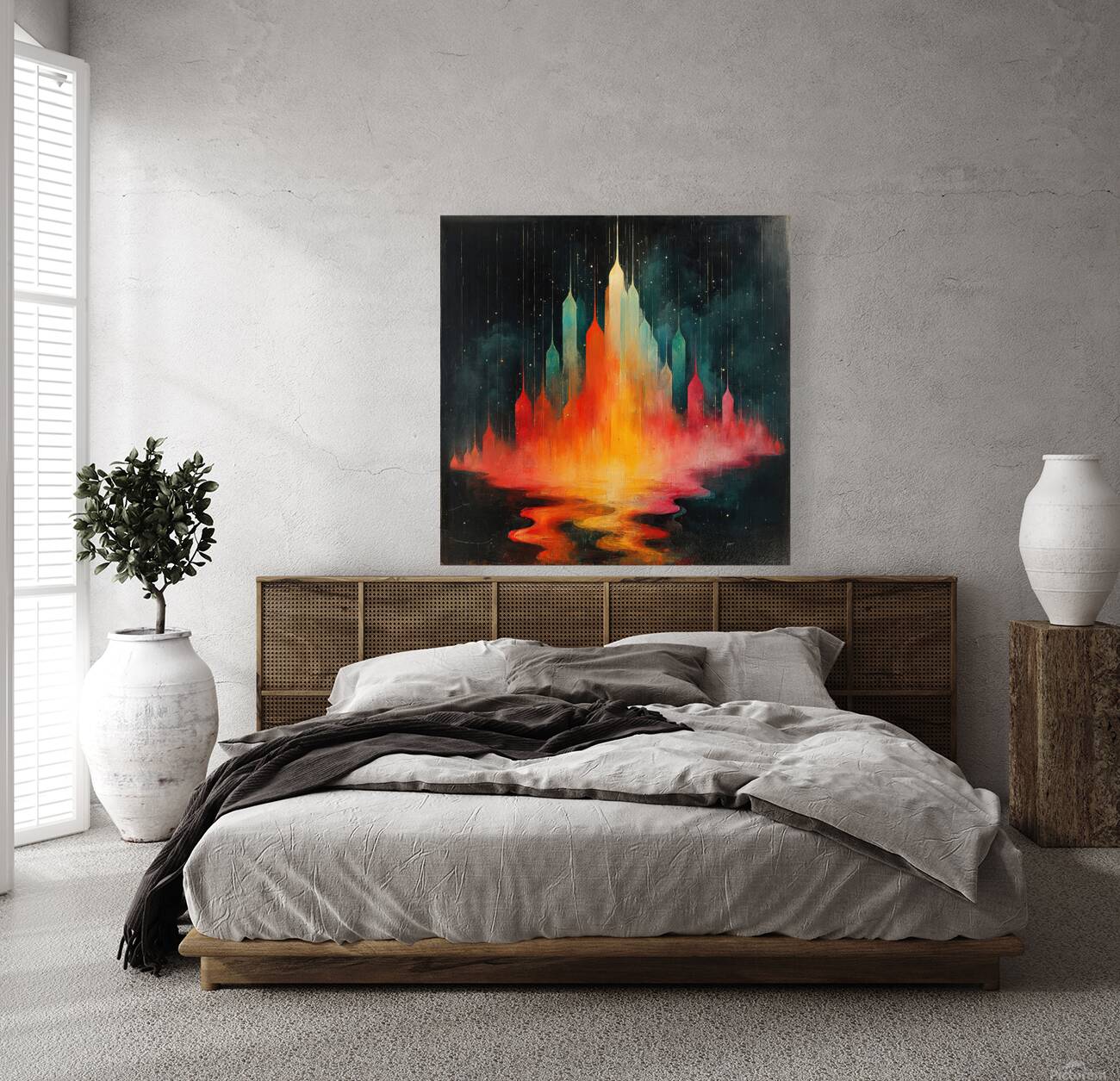 Celestial Cityscape NZ9B2H 60 Reproduction