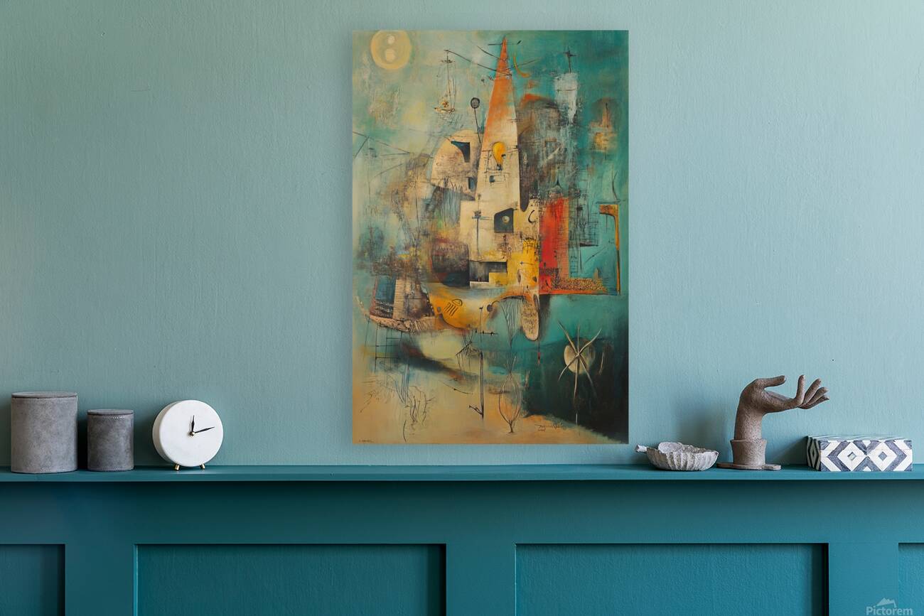 Celestial City At Dawn H92ZN3 55 Reproduction