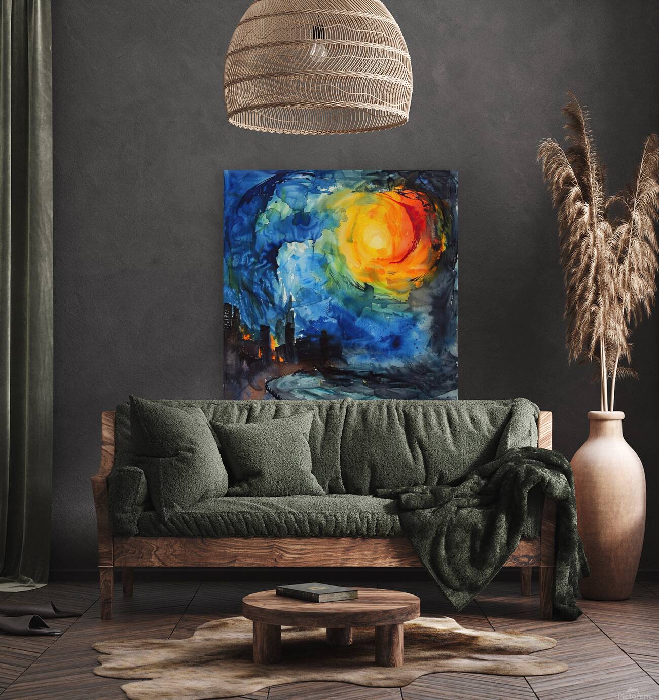 Celestial City Glow 9H4N3P 55 Reproduction