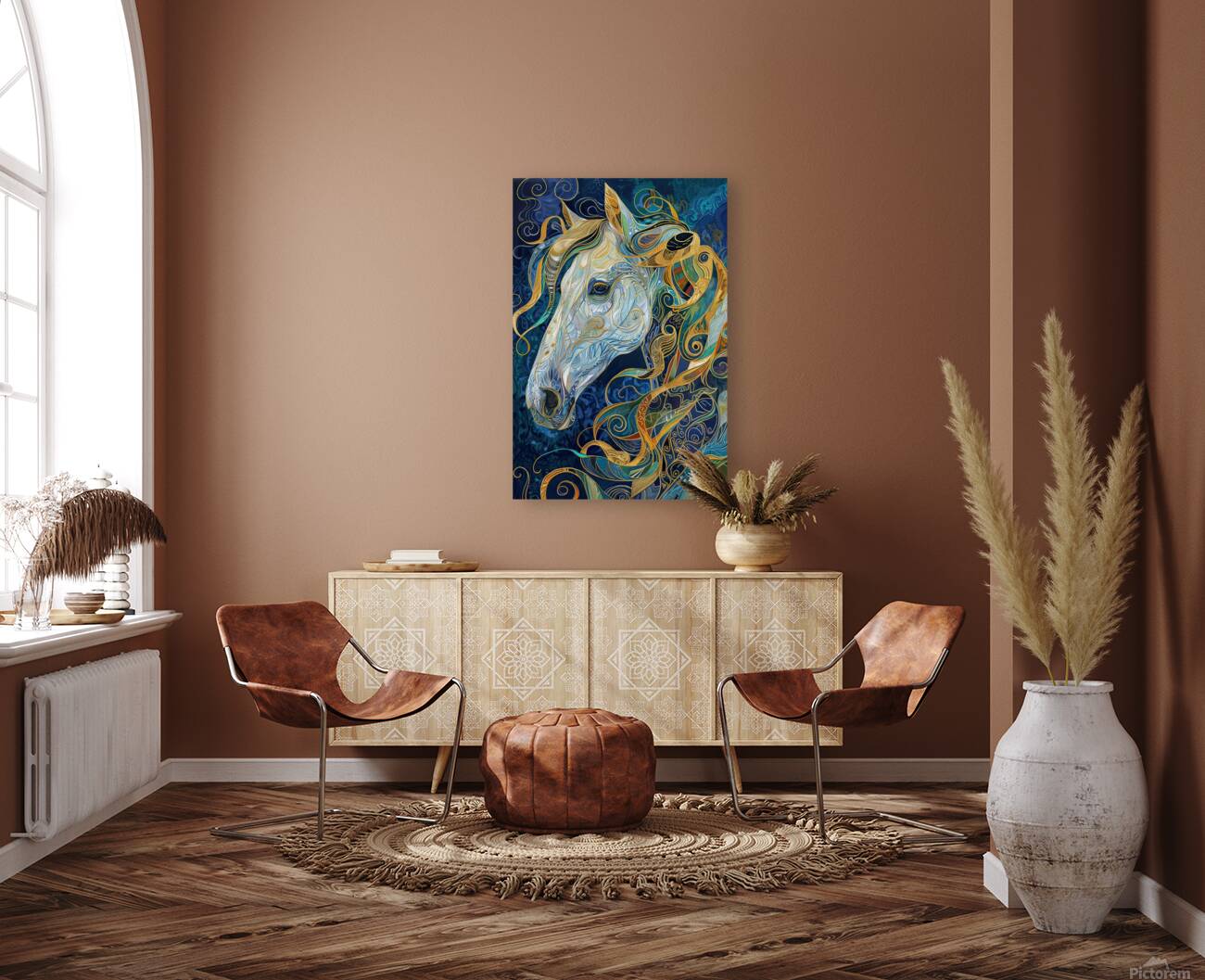 Celestial Equine Elegance A7H2N9 48 Reproduction