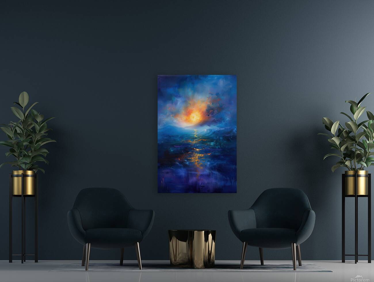 Celestial River Flows H429PN 57 Reproduction