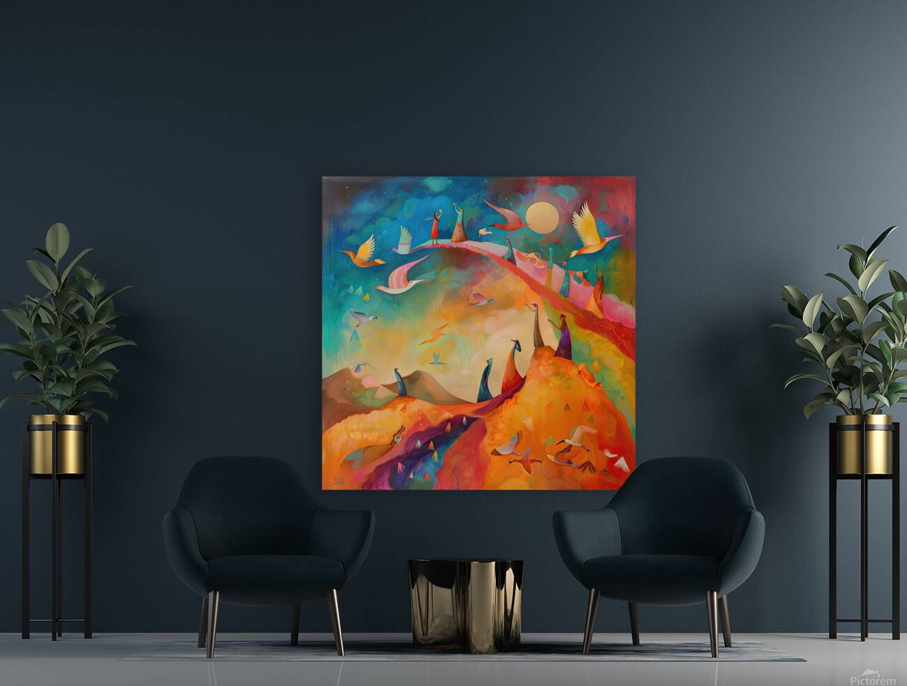 Celestial Procession 78HNPZ 55 Reproduction