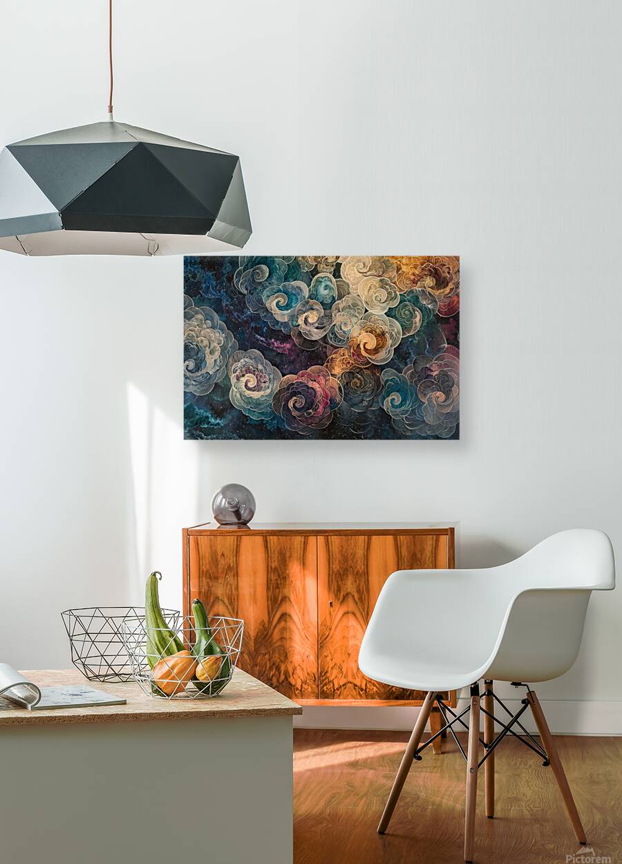 Celestial Roses Bloom 92HJ8 60 Reproduction