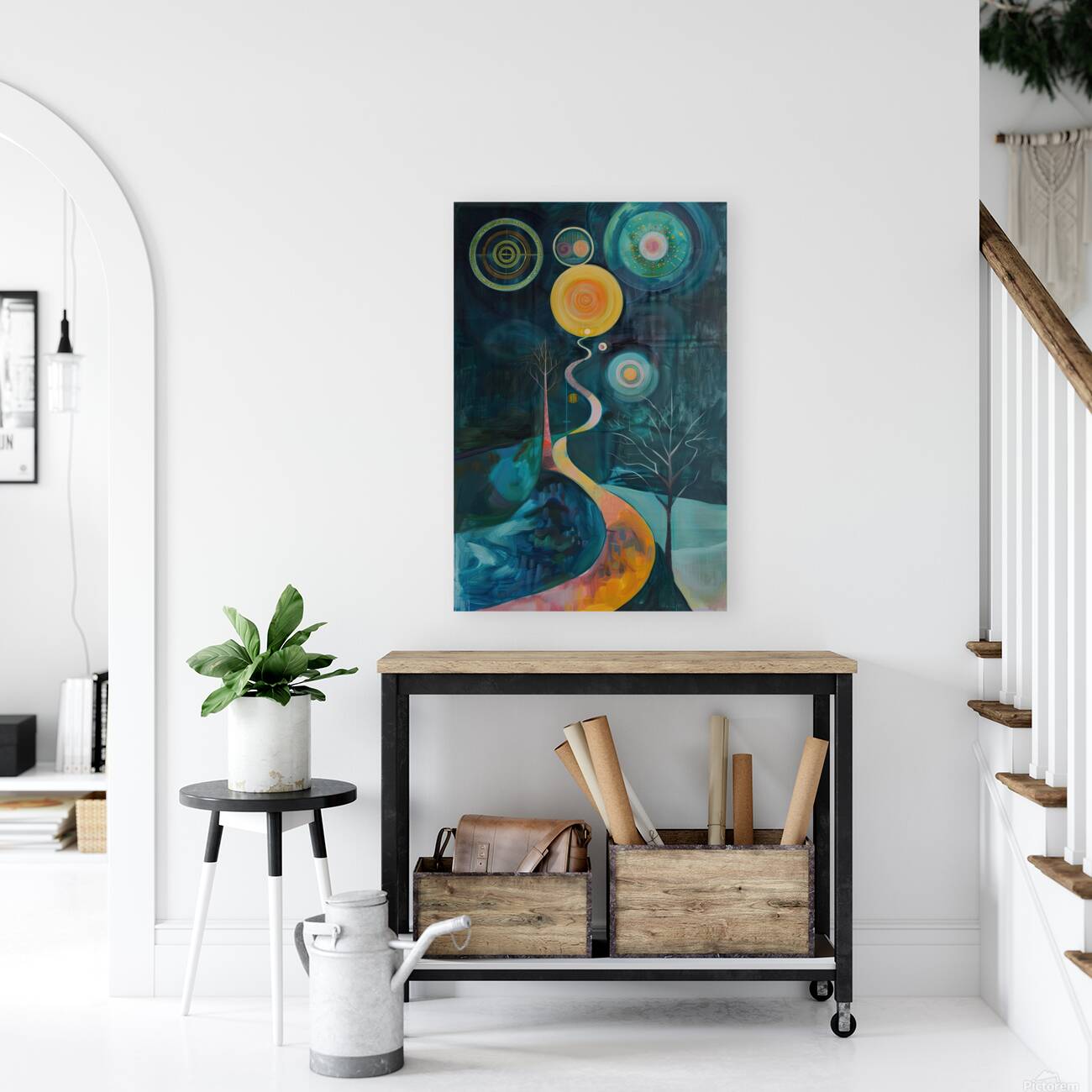 Celestial River Flows H3N9P2 55 Reproduction