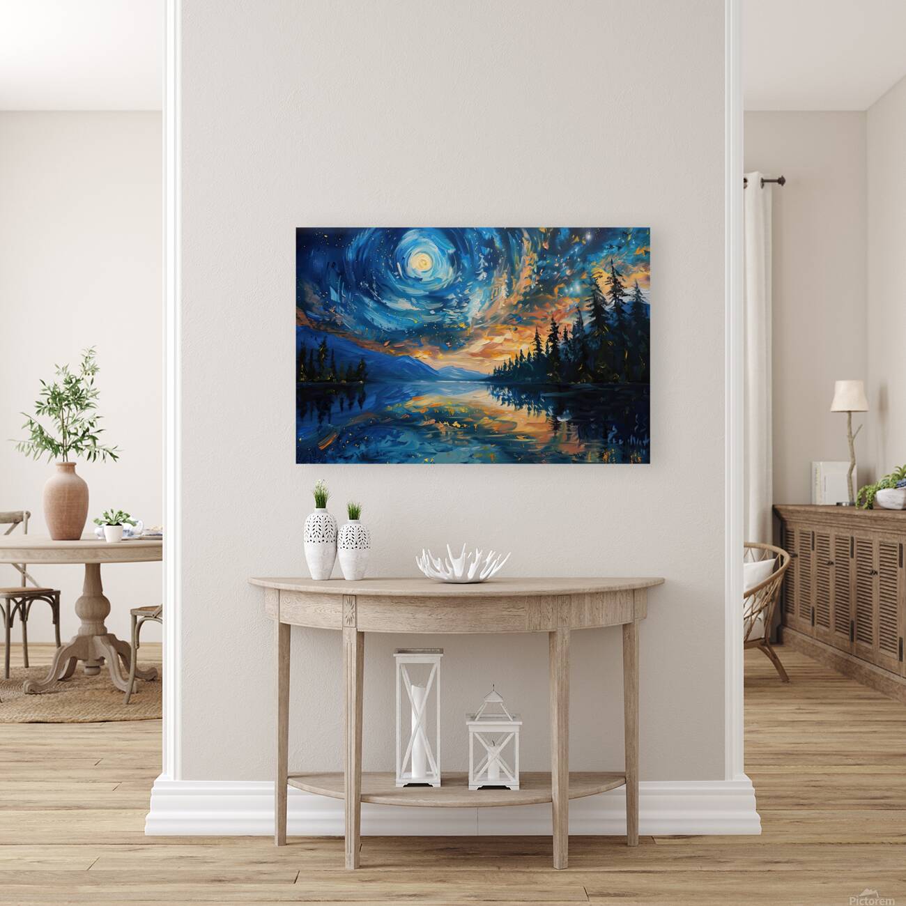 Celestial Reflections 2P9H7N 65 Reproduction