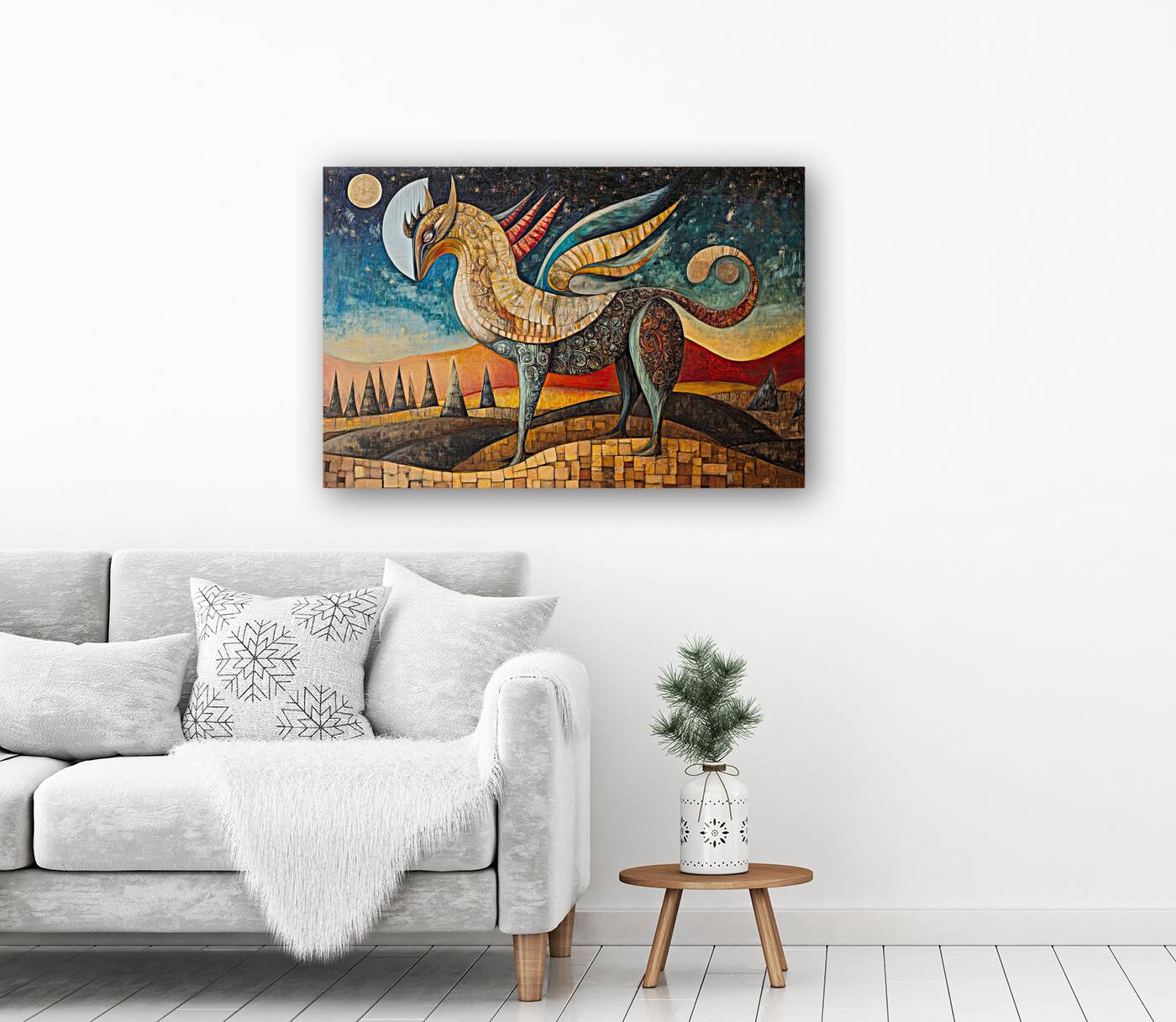 Celestial Griffin Ascends 92HJ8 60 Reproduction