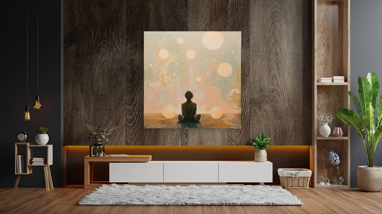 Celestial Meditation H3N2B9 45 Reproduction