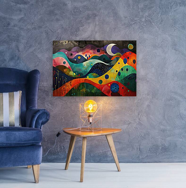 Celestial Waves Dance 792B4A 48 Reproduction