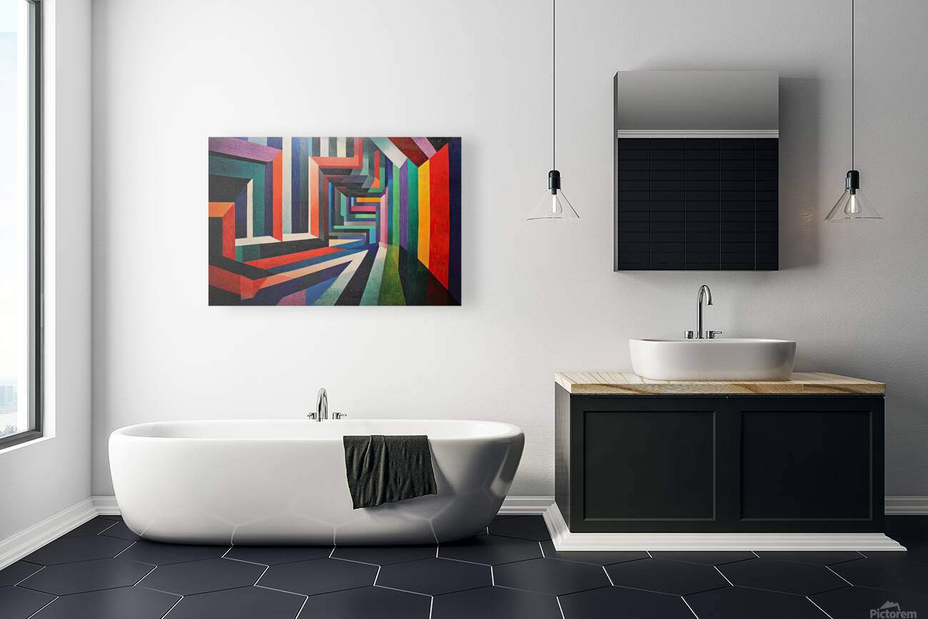 Chromatic Labyrinth 2PH7N9 57 Reproduction