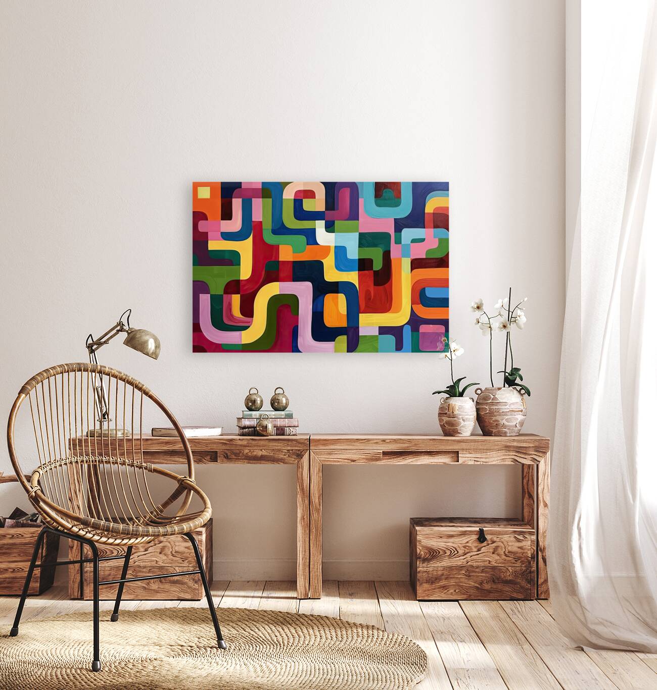 Chromatic Labyrinth 46B2C9 64 Reproduction