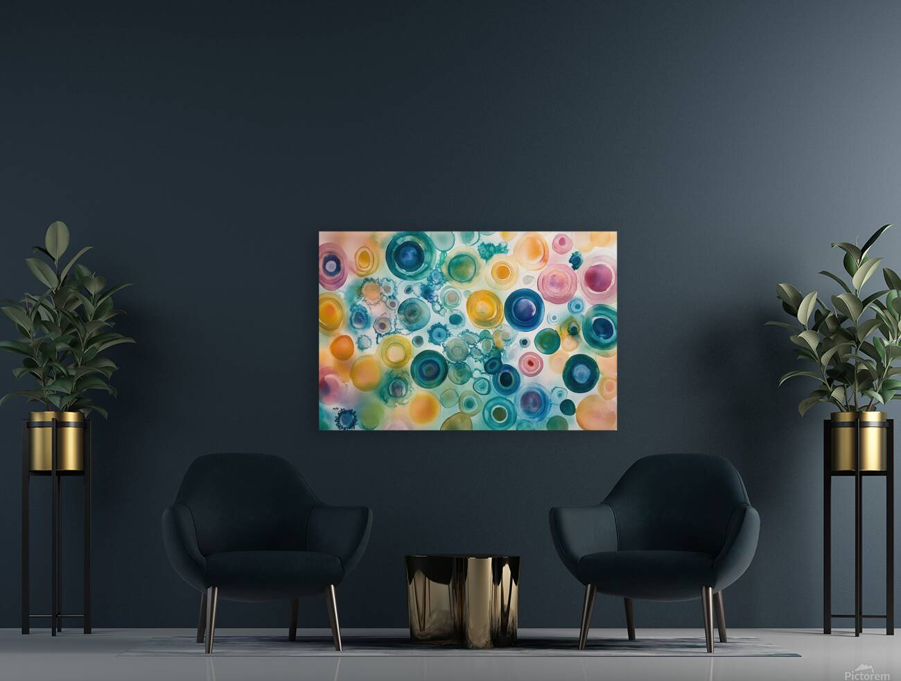 Chromatic Orbs Dance Y92H5N 45 Reproduction