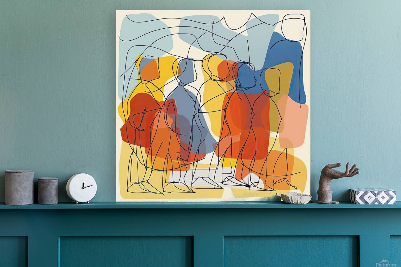 Chromatic Procession H2N9P4 55 Reproduction