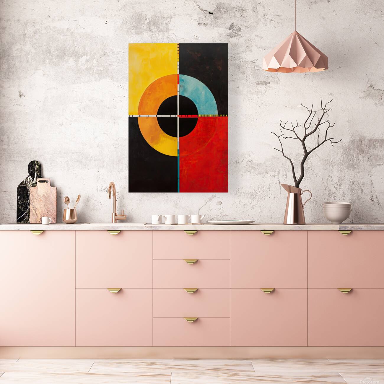 Chromatic Quadrants Y8H9P2 64 Reproduction