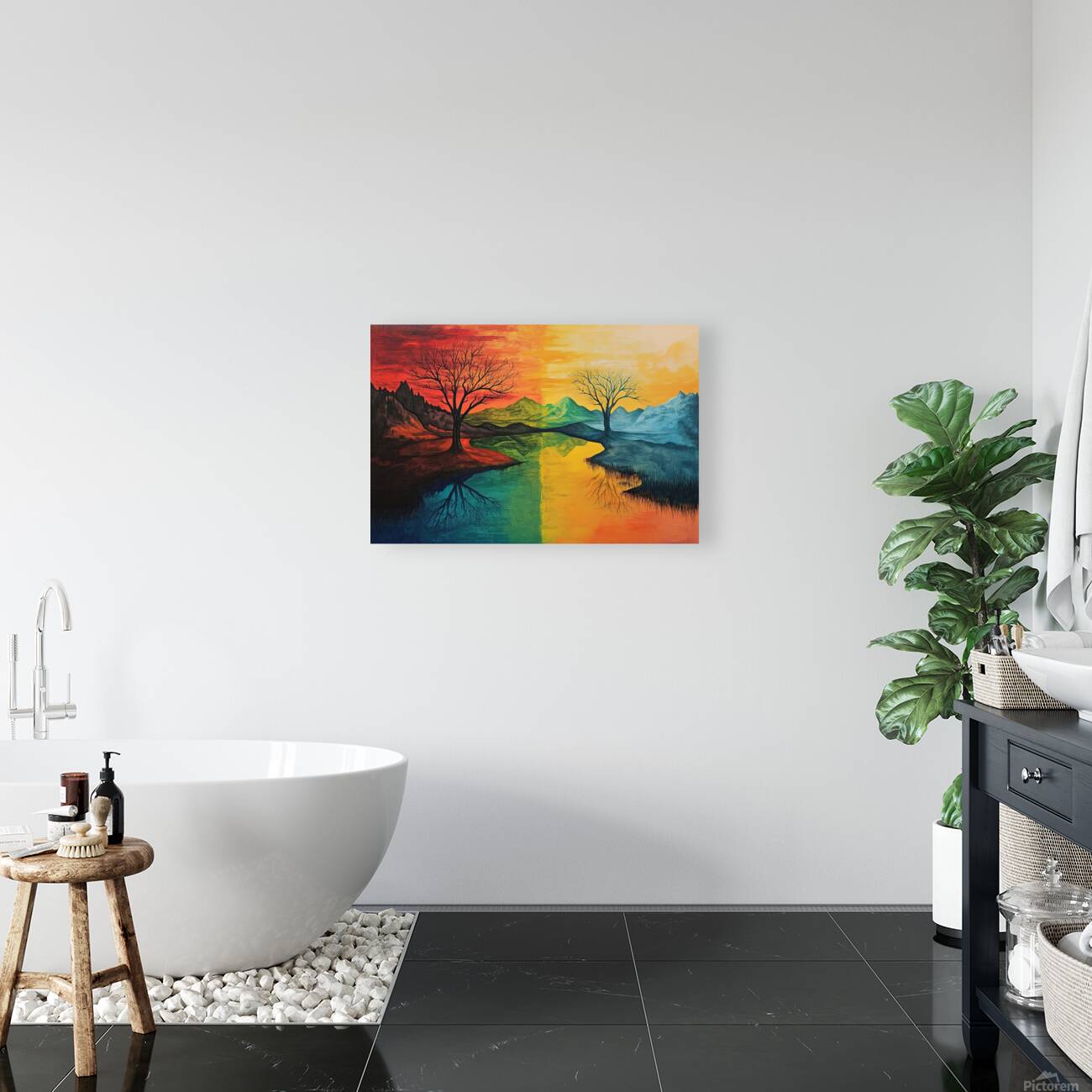 Chromatic Reflections J9H4N2 57 Reproduction