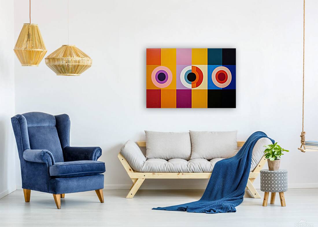 Chromatic Triptych K82D3N 55 Reproduction