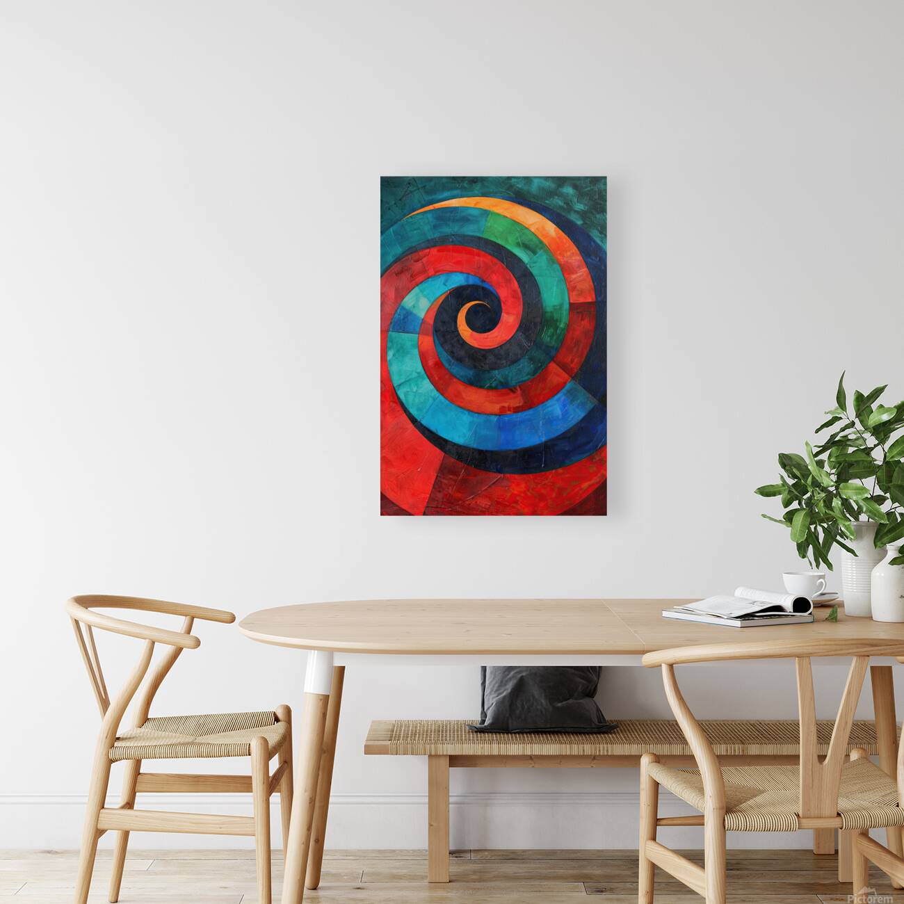 Chromatic Vortex H42N9P 58 Reproduction