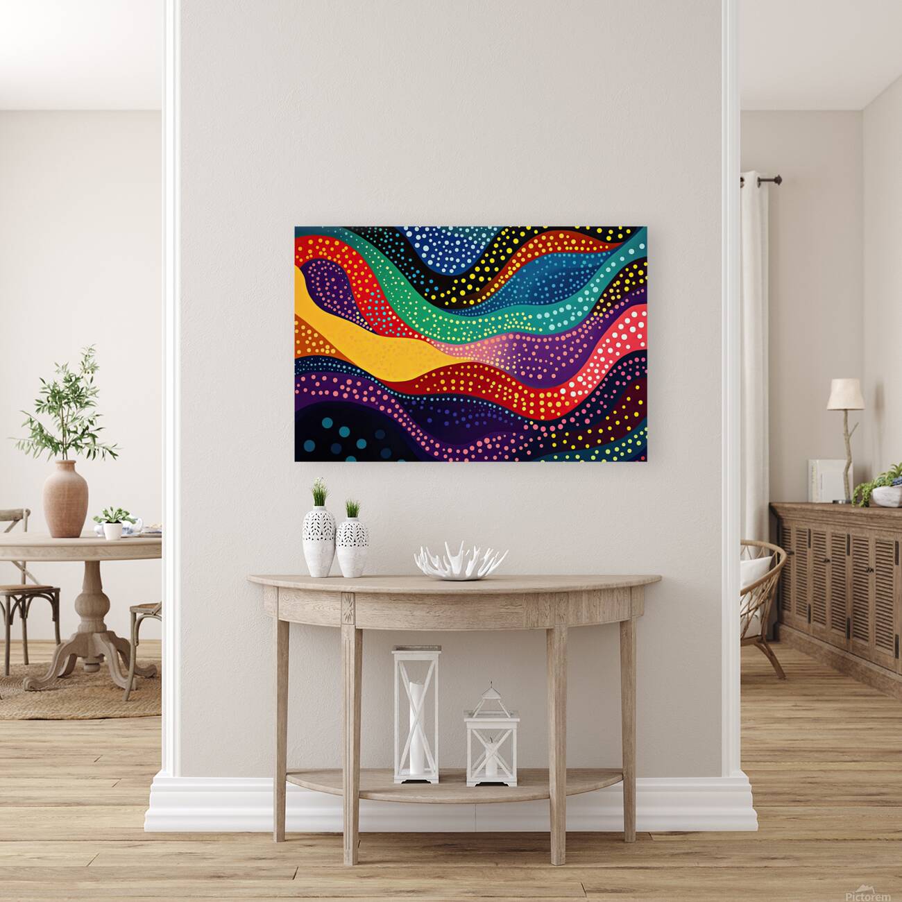 Chromatic Waves Dance 7894B 48 Reproduction