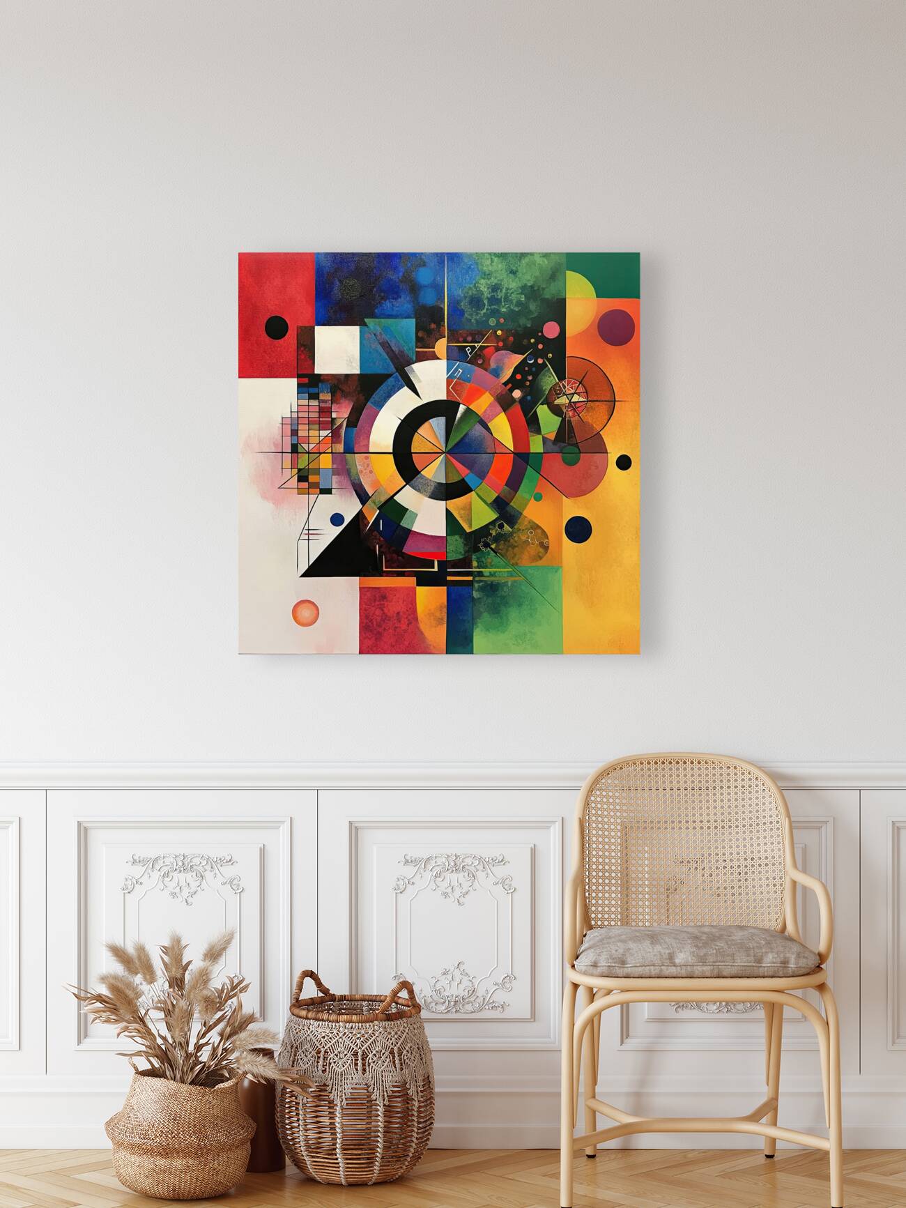 Circular Composition 9P3N4H 62 Reproduction