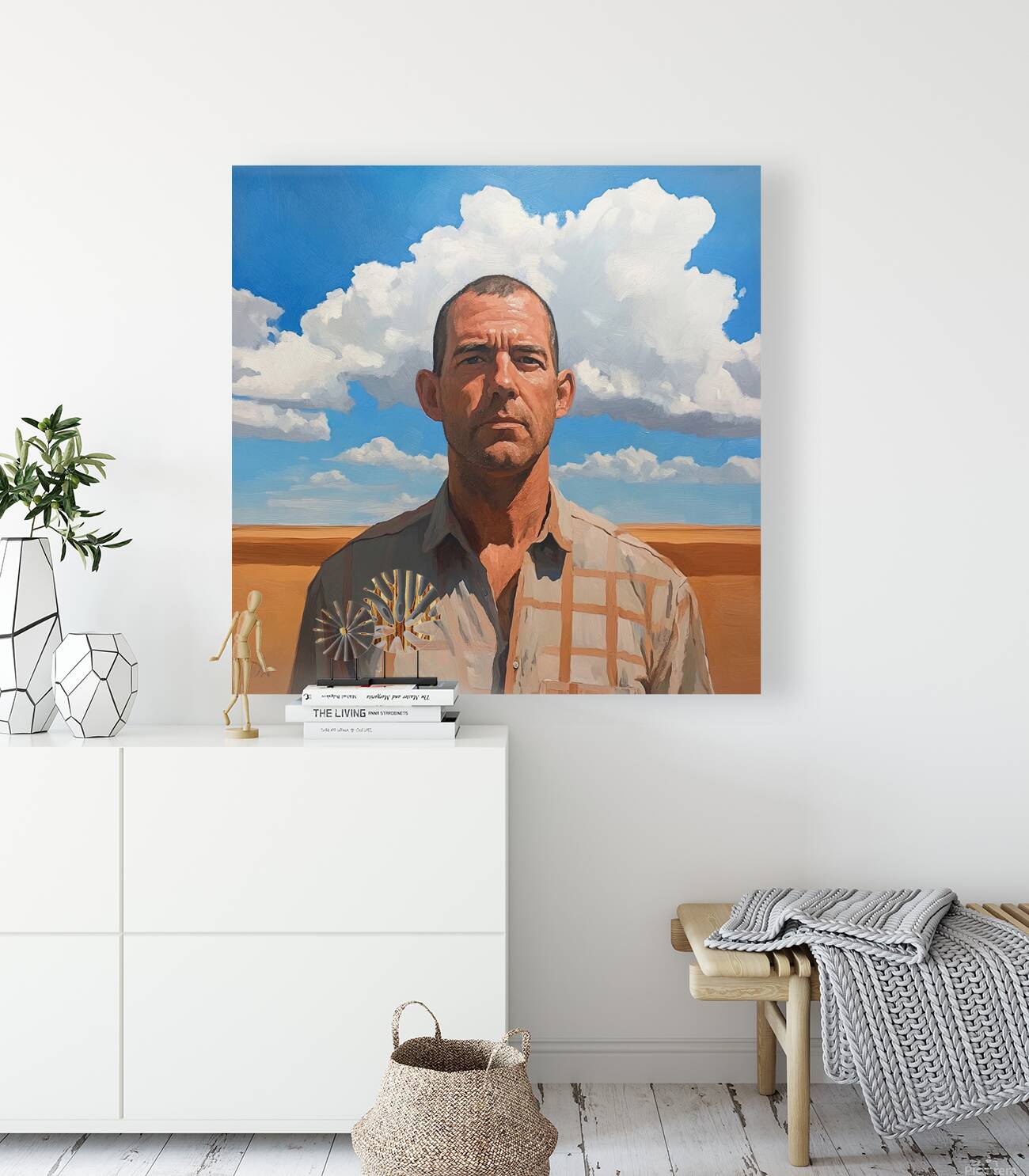 Cloud Portrait Study H2N9P2 48 Reproduction