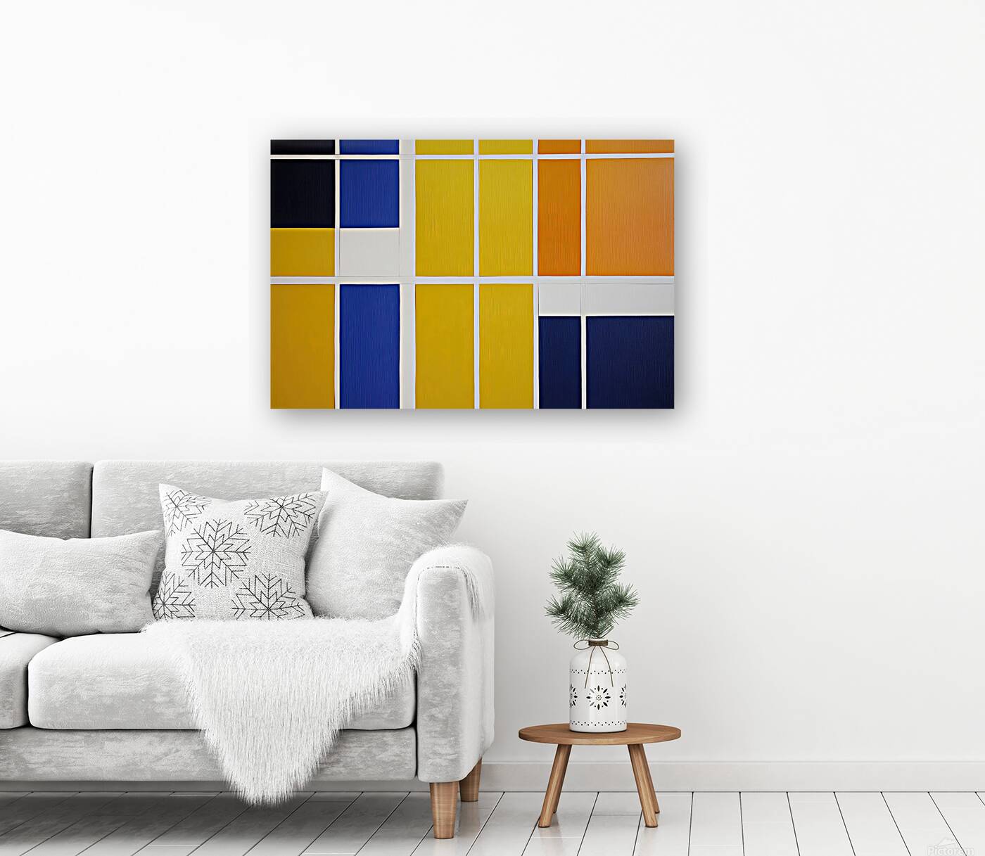 Color Block Study H2N9P4 47 Reproduction