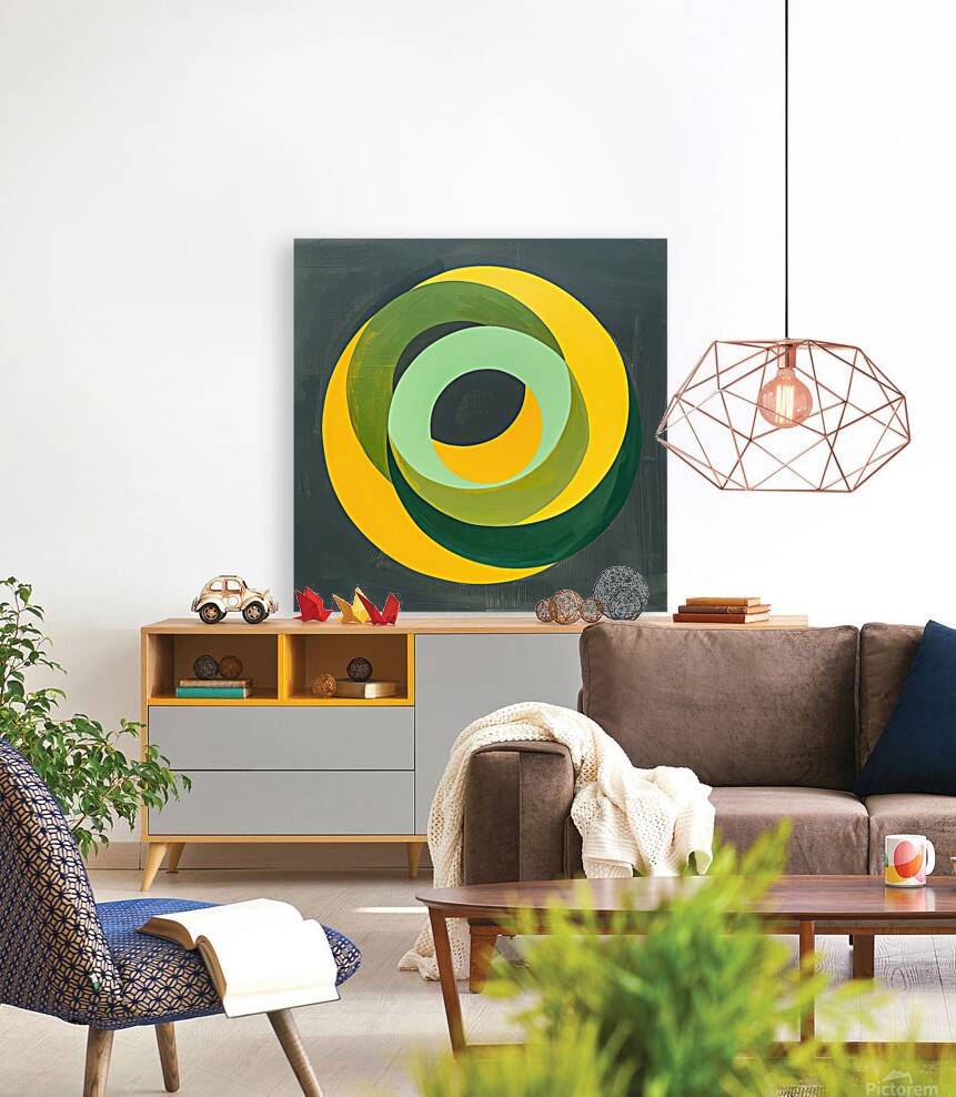 Concentric Circles Dance 7892B 48 Reproduction