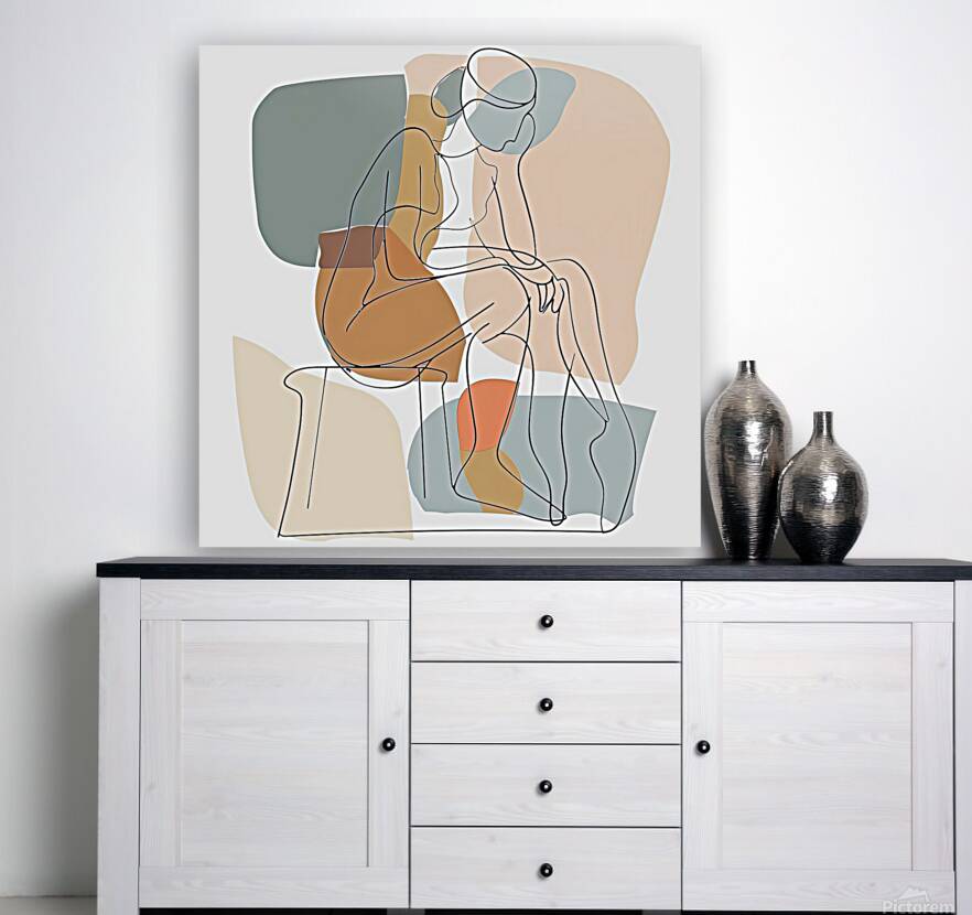 Contemplative Pose 48H9N2 45 Reproduction