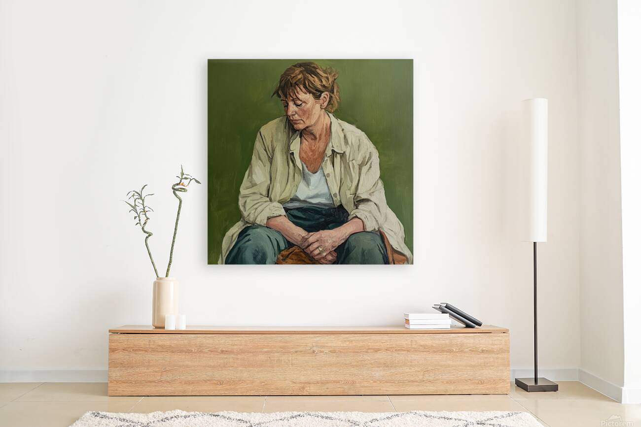 Contemplative Pose 789NKM 58 Reproduction