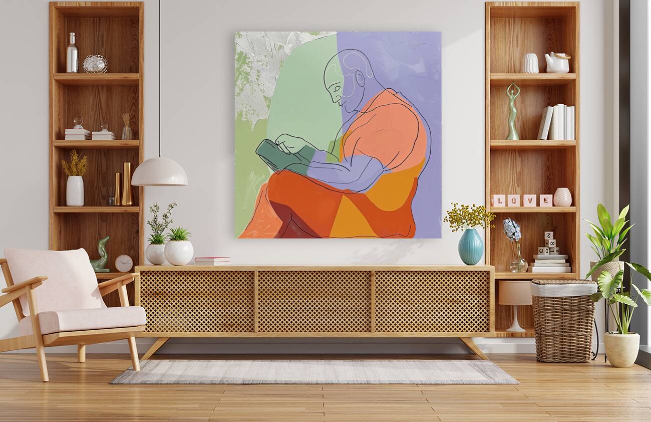Contemplative Pose 7H3N2B 58 Reproduction