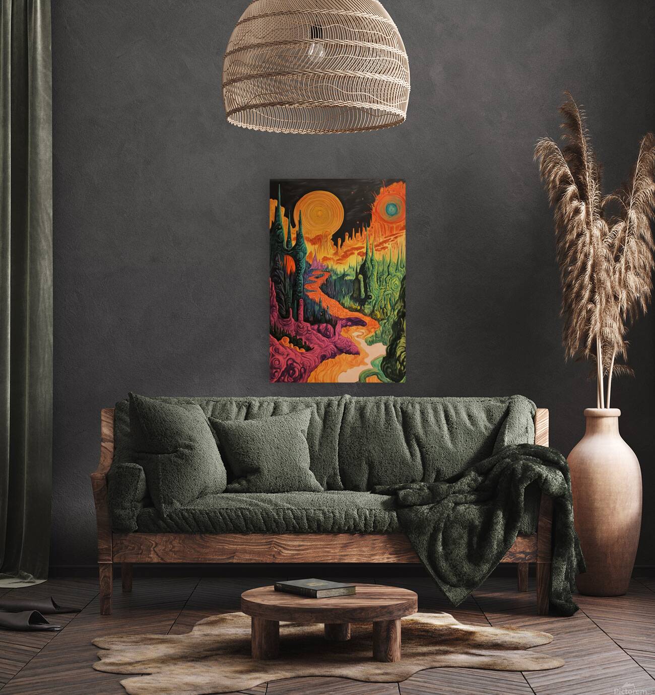 Cosmic River Flows H7P3N 60 Reproduction