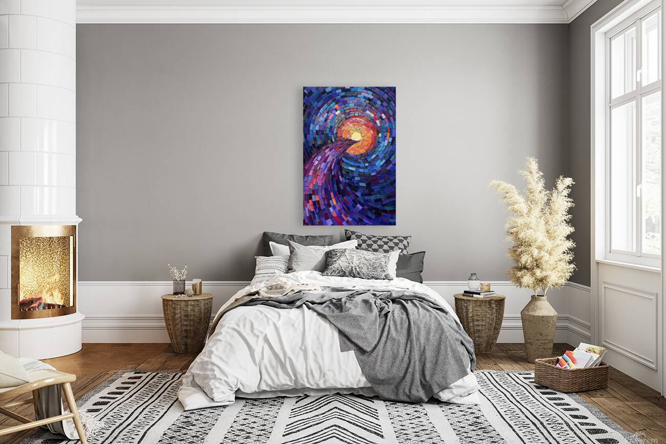 Cosmic Spiral Pathway 7892B 45 Reproduction