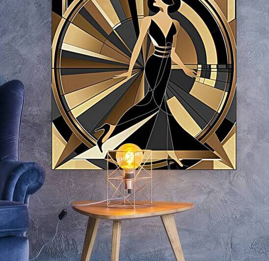 Golden Glamour by Abstract Rebellion