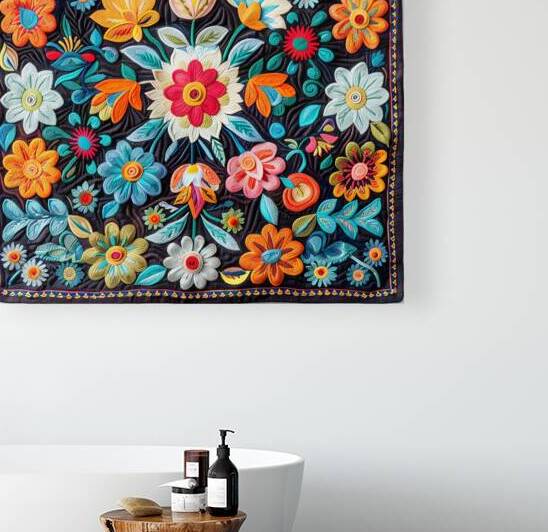 Floral Tapestry of Elegance by Abstract Rebellion