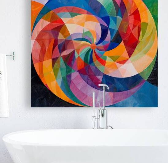 Chromatic Spiral by Abstract Rebellion