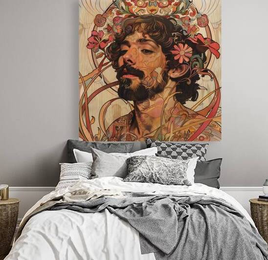 Floral Reverie: Alphonse Mucha by Abstract Rebellion