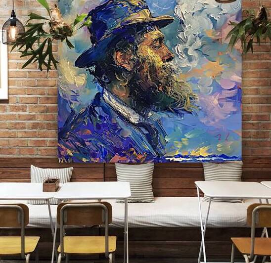Smoke and Serenity: Claude Monet by Abstract Rebellion