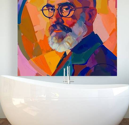 Vibrant Reflections: Henri Matisse by Abstract Rebellion
