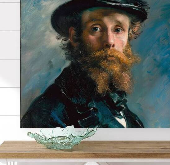 The Gentleman in Black: Edouard Manet by Abstract Rebellion
