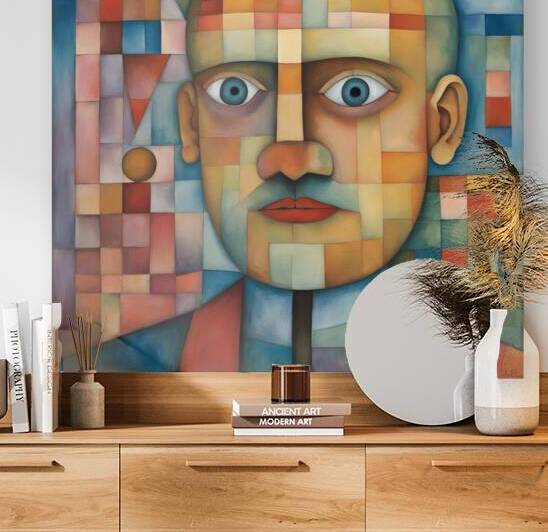 Geometric Persona: Paul Klee by Abstract Rebellion