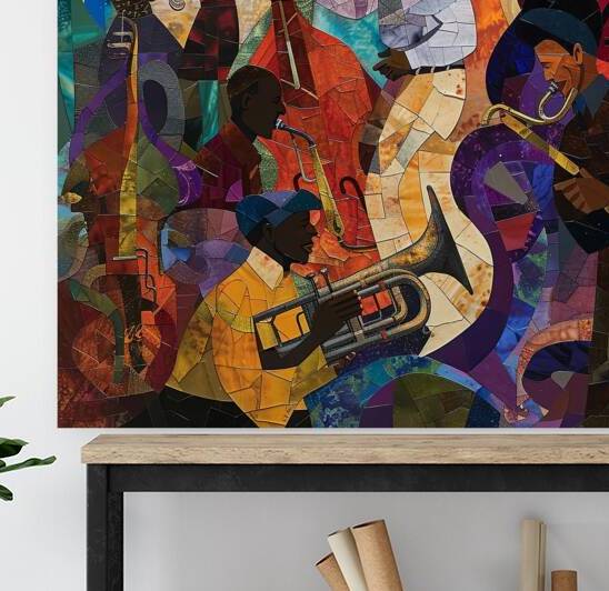 Jazz Mosaic by Abstract Rebellion