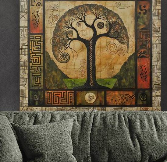 Tree of Life Labyrinth by Abstract Rebellion
