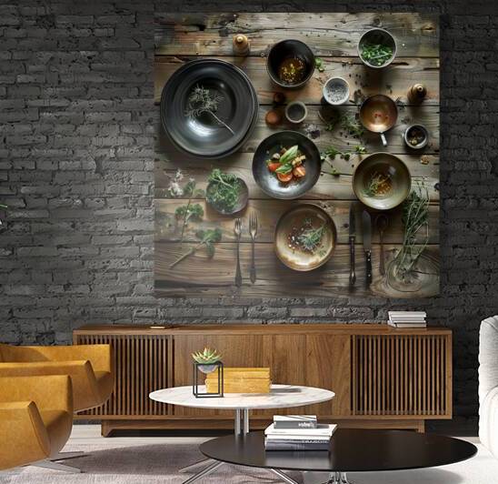 Culinary Canvas by Abstract Rebellion