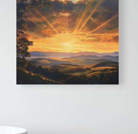 Golden Valley Awakening by Abstract Rebellion