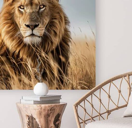 King of the Savannah by Abstract Rebellion
