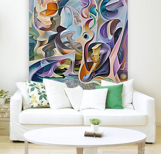 Abstract Forms Intertwined H2N9P4 55 by Abstract Rebellion