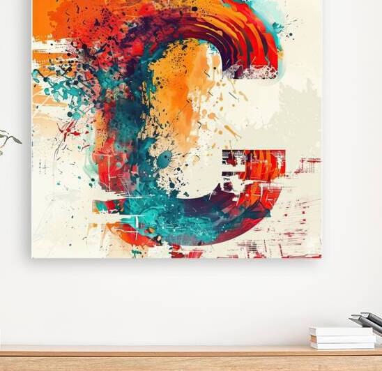 Abstract Expression C 7894H 45 Reproduction