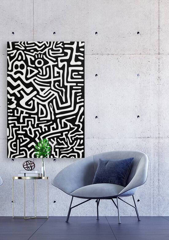 Abstract Maze 7892BC 48 by Abstract Rebellion