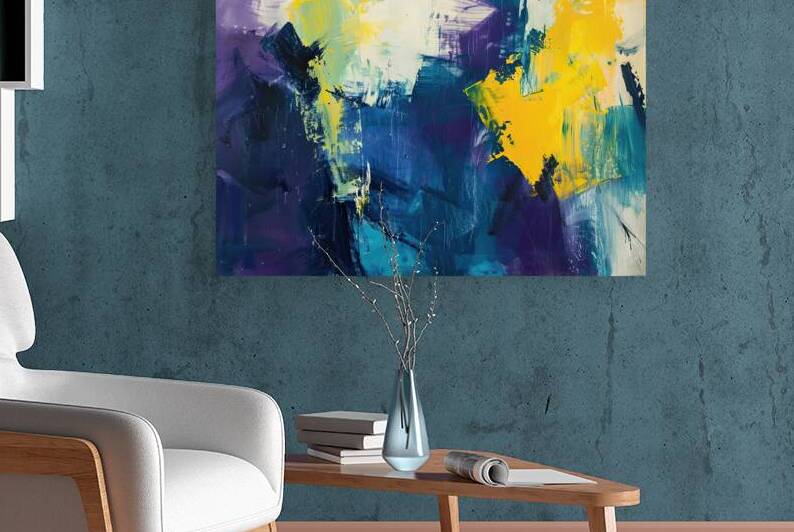 Abstract Expression 78H2N9 45 Reproduction